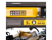  Генератор инверторный GT-2500iF, 2.5 кВт, 230 В, бак 5 л, открытый корпус, ручной старт Denzel, фото 11 