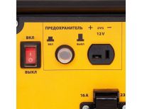  Генератор инверторный GT-3500iF, 3.5 кВт, 230 В, бак 5 л, открытый корпус, ручной старт Denzel, фото 10 