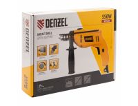  Дрель ударная ID-550, 550 Вт, 0-2900 об/мин, 46400 уд/мин Denzel, фото 11 