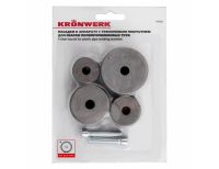  Насадки с тефлоновым покрытием к аппарату для сварки полипропиленовых труб, D 20 25 32 40 мм Kronwerk, фото 7 