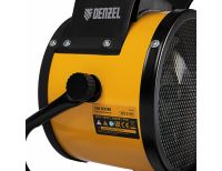  Тепловая пушка, керамический нагреватель (тепловентилятор) DHC 2-100, 230 В, 0.025/1/2 кВт Denzel, фото 6 