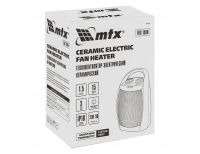  Тепловентилятор электр. керамический FHC-1500, 3 реж., вентилятор, нагрев 750/1500 Вт, MTX, фото 9 