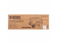  Транспортировочный комплект (колеса и ручки) для генераторов PS-25, PS-28, PS-33, PS-33E Denzel, фото 2 