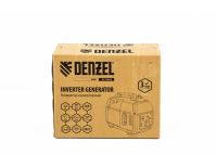  Генератор инверторный GT-1200iS, 1.2 кВт, 230 В, бак 2.4 л, закрытый корпус, ручной старт Denzel, фото 7 