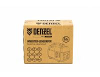  Генератор инверторный GT-1200iS, 1.2 кВт, 230 В, бак 2.4 л, закрытый корпус, ручной старт Denzel, фото 8 