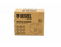  Генератор инверторный GT-2200iS, 2.2 кВт, 230 В, бак 4 л, закрытый корпус, ручной старт Denzel, фото 8 