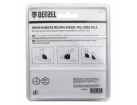  Фиксатор магнитный для сварочных работ, усилие 50 Lb Denzel, фото 5 