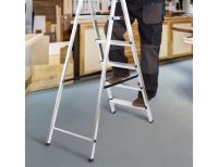  Стремянка, 5 ступеней, алюминиевая, Россия, Сибртех, фото 14 