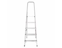  Стремянка, 5 ступеней, алюминиевая, Россия, Сибртех, фото 4 