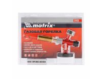  Профессиональная горелка на газовый баллон, пьезоподжиг, металлический корпус Matrix, фото 5 