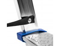  Стремянка двухсторонняя 4 ступени, сталь профиль, стальные ступени, Россия Сибртех, фото 5 