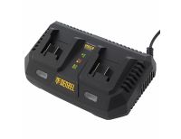  Устройство зарядное для аккумуляторов IBC-18-3.0-2, Li-Ion, 18В, 3.0 А, для двух батарей Denzel, фото 3 