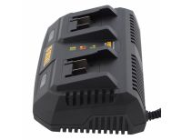  Устройство зарядное для аккумуляторов IBC-18-3.0-2, Li-Ion, 18В, 3.0 А, для двух батарей Denzel, фото 4 
