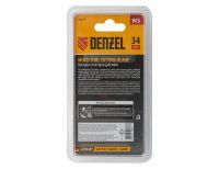  Насадка для МФИ режущая пазовая прямая, HCS, по дереву, ламинату 34 х 2.5 мм, крупный зуб Denzel, фото 7 