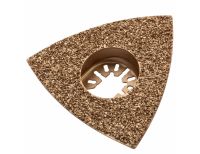  Насадка для МФИ шлифовальная дельтавидная, HM, по плитке и дереву, 78 мм Denzel, фото 4 