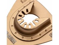  Насадка для МФИ шлифовальная дельтавидная, HM, по плитке и дереву, 78 мм Denzel, фото 5 