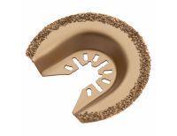  Насадка для МФИ режущая полукруг, HM, по плитке, 63 мм Denzel, фото 2 