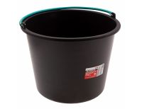  Ведро строительное пластмассовое 12 л, ударопрочное, обрезиненная ручка Matrix, фото 4 