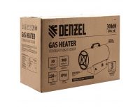  Газовая тепловая пушка GHG-30, 30 кВт, 900 м3/ч, пропан-бутан Denzel, фото 19 