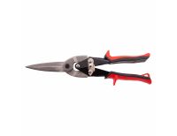  Ножницы по металлу, удлиненные, 285 мм, пряморежущие, обрезиненные рукоятки Matrix, фото 3 