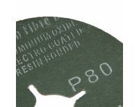  Круги фибровые 5 шт, Р 80, 115 х 22 mm Matrix, фото 3 