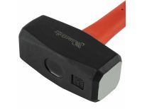  Кувалда 5 кг, фибергласовая обрезиненная рукоятка 600 мм Matrix, фото 2 