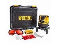  Лазерный уровень LX 05 Red, 20 м, 635 нм, аккумулятор Li 5200 mAh, резьба 5/8" Denzel, фото 5 