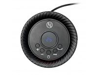  Тепловентилятор электрический керамический DTFC-1200, 3 режима, вентилятор, нагрев 600/1200 Вт Denzel, фото 4 