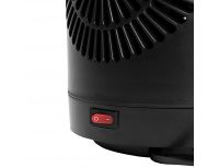  Тепловентилятор электрический керамический DTFC-1200, 3 режима, вентилятор, нагрев 600/1200 Вт Denzel, фото 5 