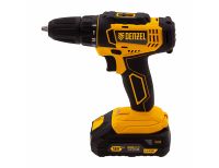  Дрель-шуруповерт аккумуляторная CDL-18-02BM, Li-Ion, 18 В, 2 аккумулятор Denzel, фото 3 