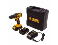  Дрель-шуруповерт аккумуляторная CDL-18-02BM, Li-Ion, 18 В, 2 аккумулятор Denzel, фото 8 