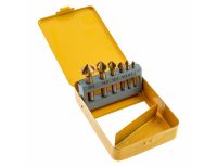  Набор зенковок, HSS, M3-M10, 6 шт, металл. кейс Denzel, фото 3 