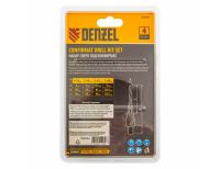  Набор сверл под конфирмат, 3-5 мм, 4 шт Denzel, фото 6 