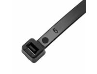  Хомуты, 500 х 8 мм, пластиковые, черные, 50 шт Сибртех, фото 3 