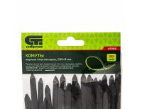  Хомуты, 500 х 8 мм, пластиковые, черные, 50 шт Сибртех, фото 6 