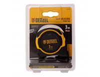  Рулетка 3м х 16мм, двухкомп. корпус, магнитный обрезиненный зацеп Denzel, фото 7 