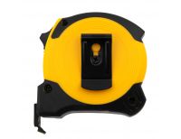  Рулетка 5м х 19мм, двухкомп. корпус, магнитный обрезиненный зацеп Denzel, фото 3 
