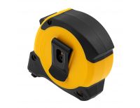  Рулетка 5м х 19мм, двухкомп. корпус, магнитный обрезиненный зацеп Denzel, фото 5 