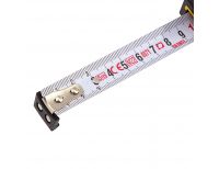  Рулетка 5м х 19мм, двухкомп. корпус, магнитный обрезиненный зацеп Denzel, фото 6 