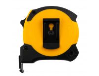  Рулетка 5м х 25мм, двухкомп. корпус, магнитный обрезиненный зацеп Denzel, фото 3 