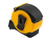  Рулетка 5м х 25мм, двухкомп. корпус, магнитный обрезиненный зацеп Denzel, фото 5 