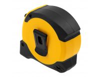  Рулетка 8м х 25мм, двухкомп. корпус, магнитный обрезиненный зацеп Denzel, фото 5 