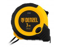  Рулетка 3м х 16мм, двухкомп. корпус, кнопка-пауза Denzel, фото 2 