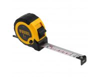  Рулетка 5м х 19мм, двухкомп. корпус, кнопка-пауза Denzel, фото 4 