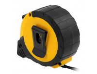  Рулетка 5м х 19мм, двухкомп. корпус, кнопка-пауза Denzel, фото 6 