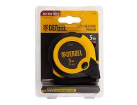  Рулетка 5м х 19мм, двухкомп. корпус, кнопка-пауза Denzel, фото 8 