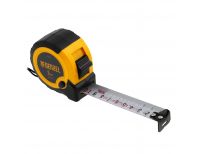  Рулетка 5м х 25мм, двухкомп. корпус, кнопка-пауза Denzel, фото 4 