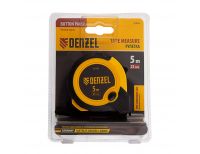  Рулетка 5м х 25мм, двухкомп. корпус, кнопка-пауза Denzel, фото 8 
