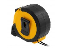  Рулетка 8м х 25мм, двухкомп. корпус, кнопка-пауза Denzel, фото 6 