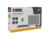  Конвектор гибридный электрический HybridX-1500, ИК нагреватель, цифровой термостат Denzel, фото 11 